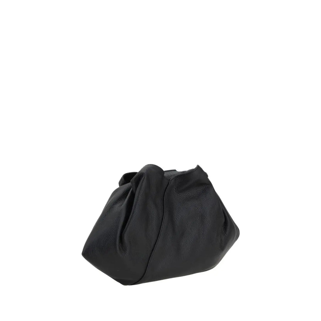 MM6 Black Calf Leather Bos Taurus Handbag