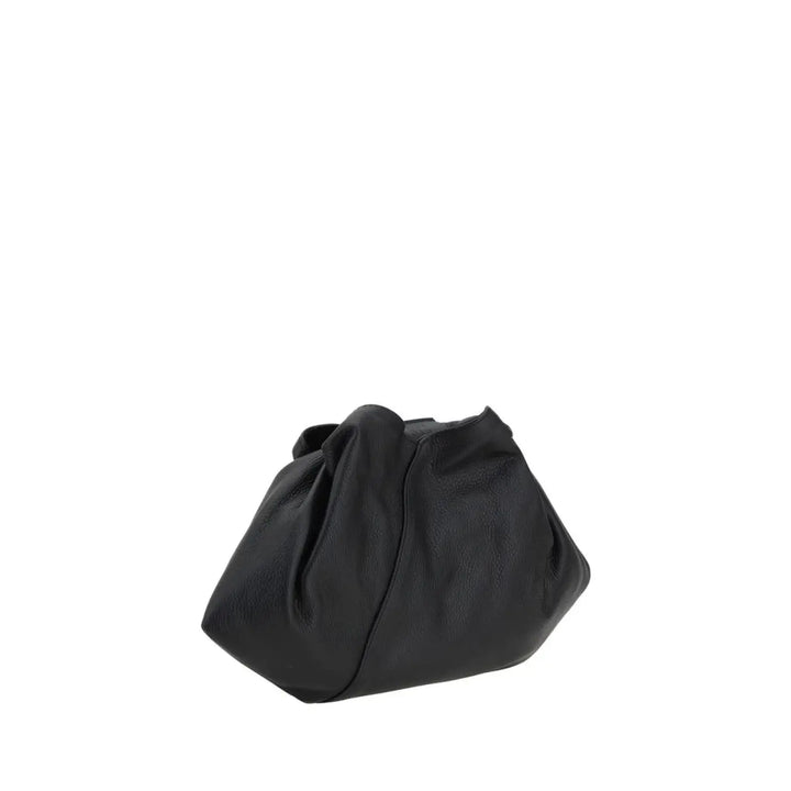 MM6 Black Calf Leather Bos Taurus Handbag