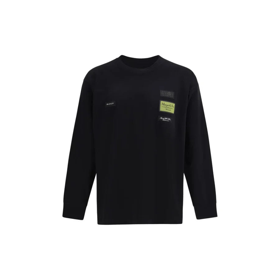 MM6 Black Cotton Sportswear