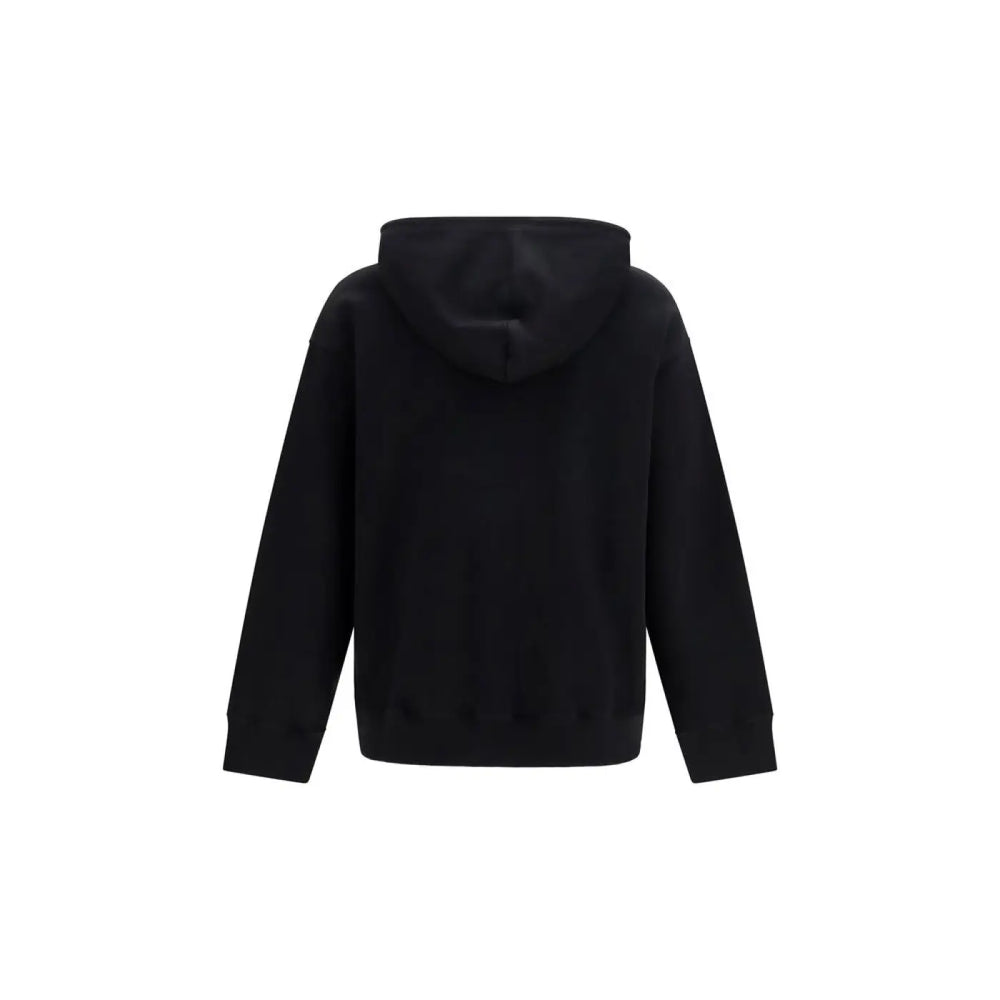 Mm6 Black Cotton Sweatshirt