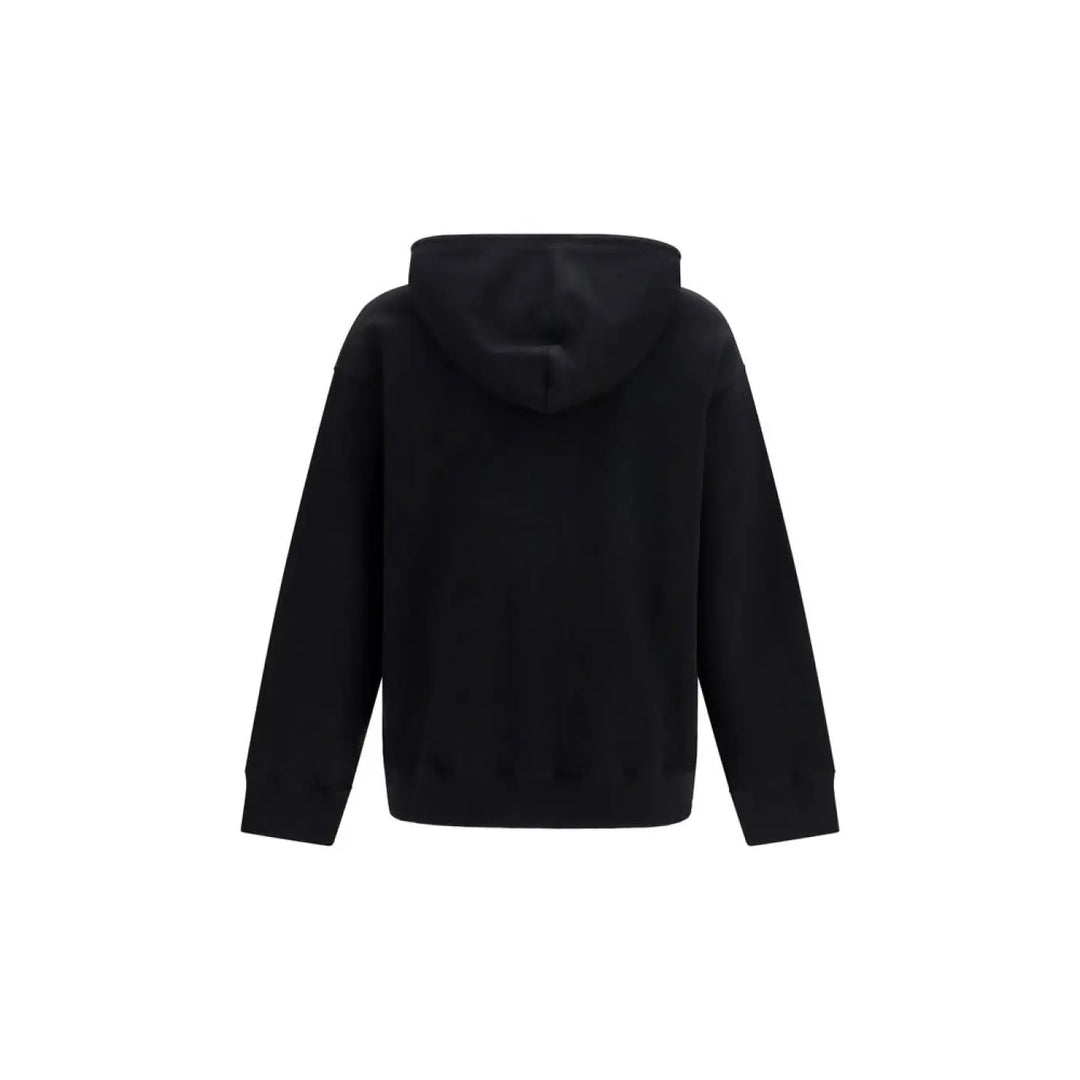 Mm6 Black Cotton Sweatshirt