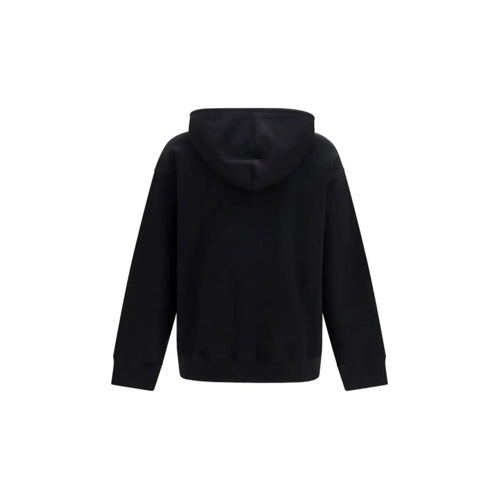 Mm6 Black Cotton Sweatshirt