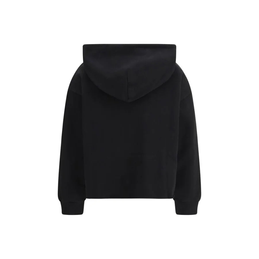 MM6 Black Cotton Sweatshirt