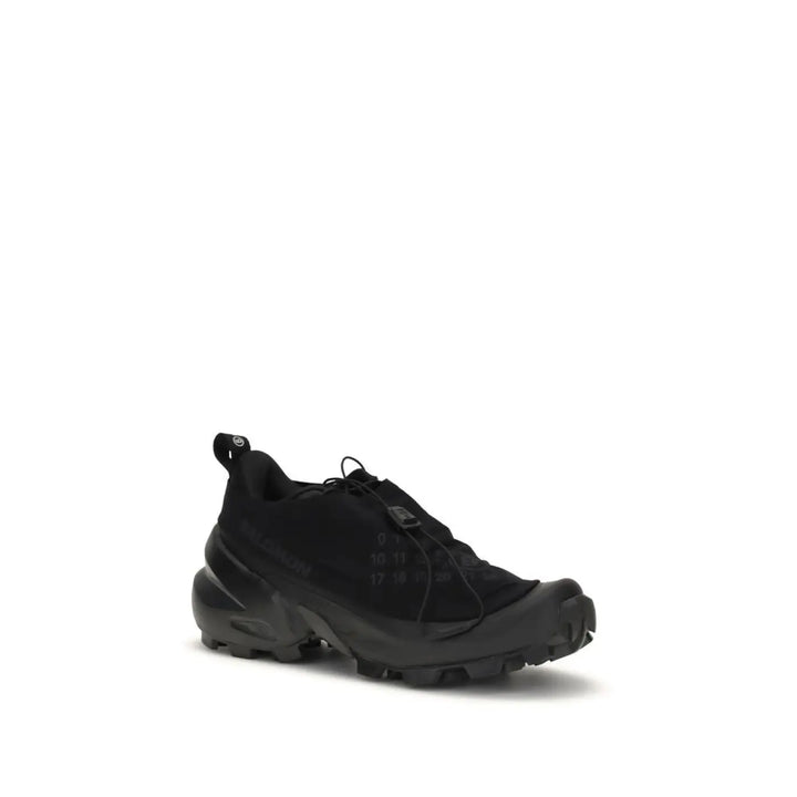 MM6 Black Nylon Athletic Sneakers