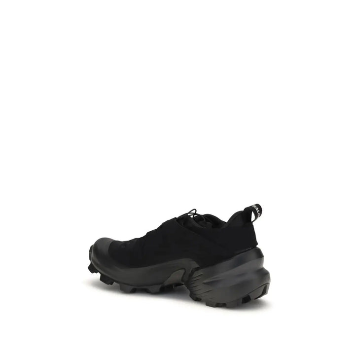 MM6 Black Nylon Athletic Sneakers