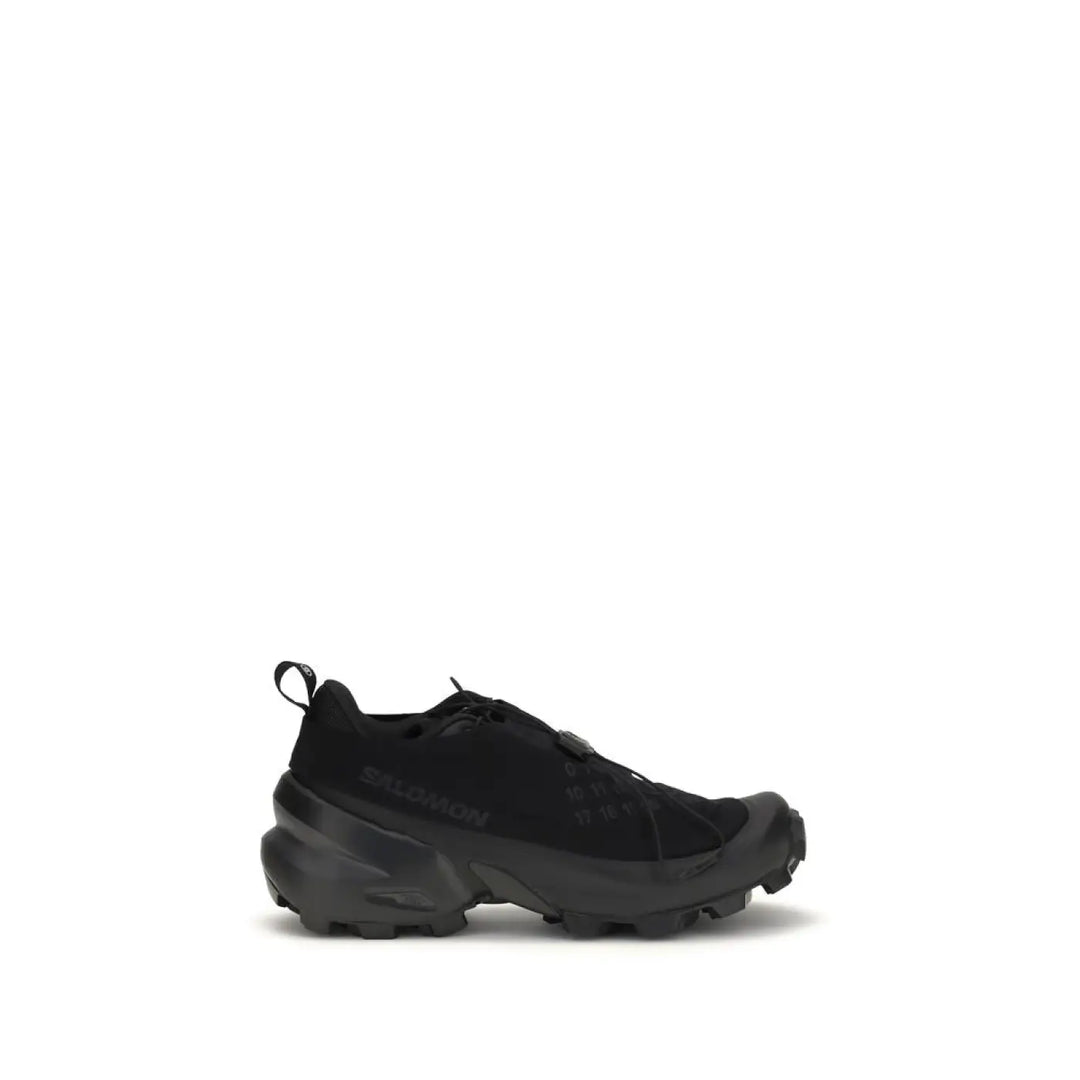 MM6 Black Nylon Athletic Sneakers