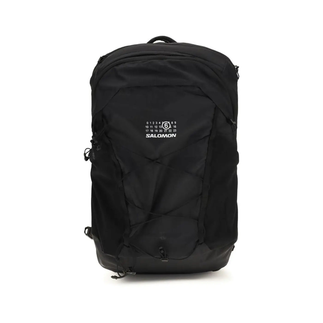 MM6 Black Nylon Backpack