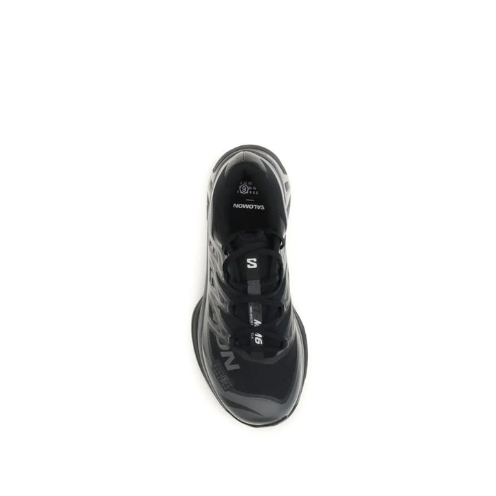 MM6 Black Polyamide Athletic Sneakers