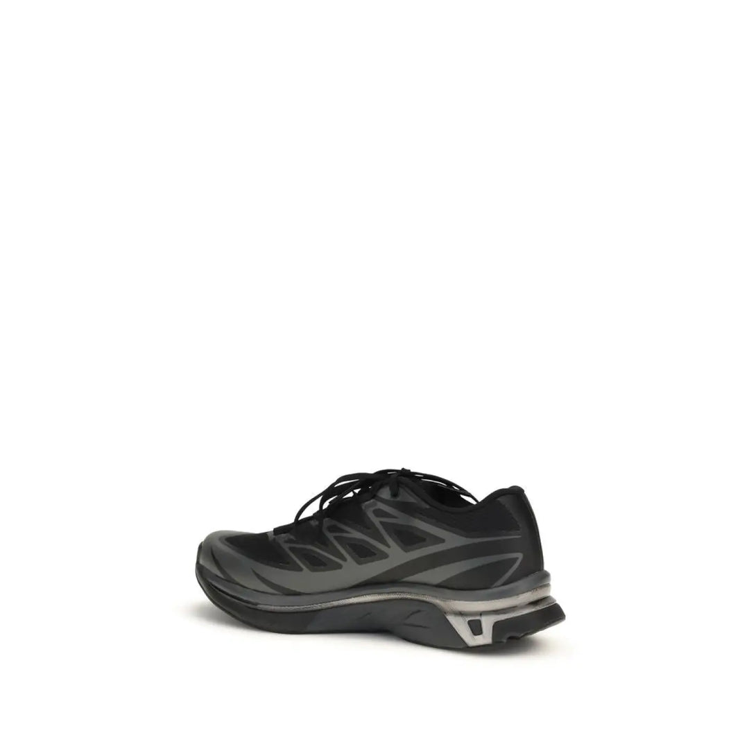 MM6 Black Polyamide Athletic Sneakers