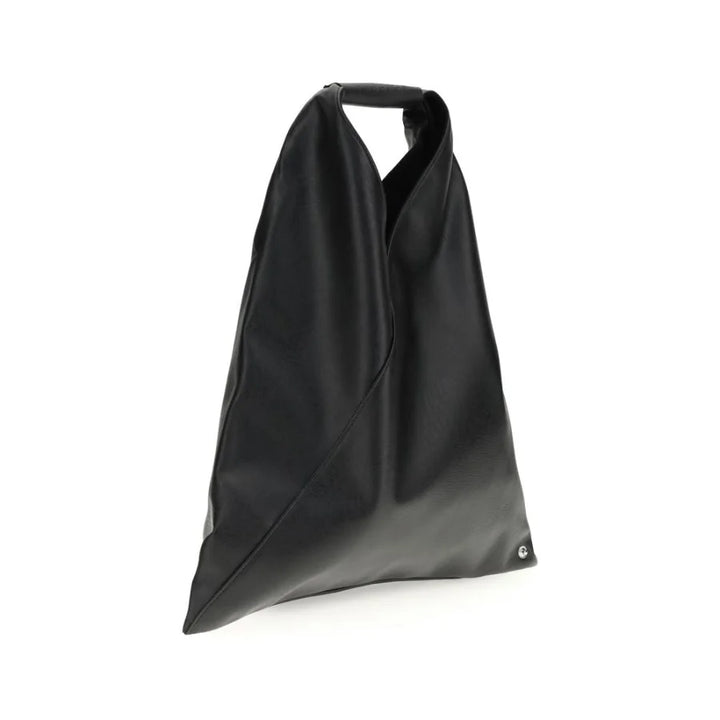 MM6 Black Polyethylene Handbag
