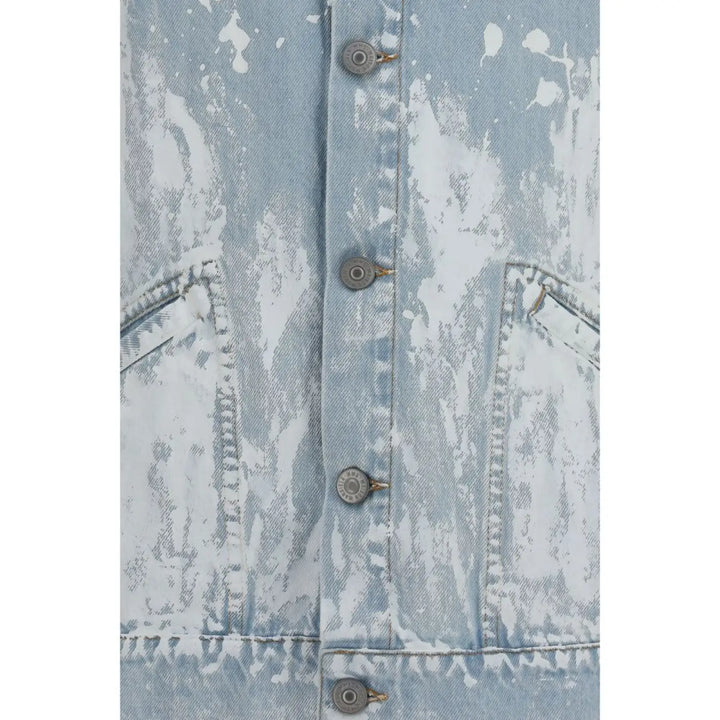 MM6 Blue Cotton Denim Jacket