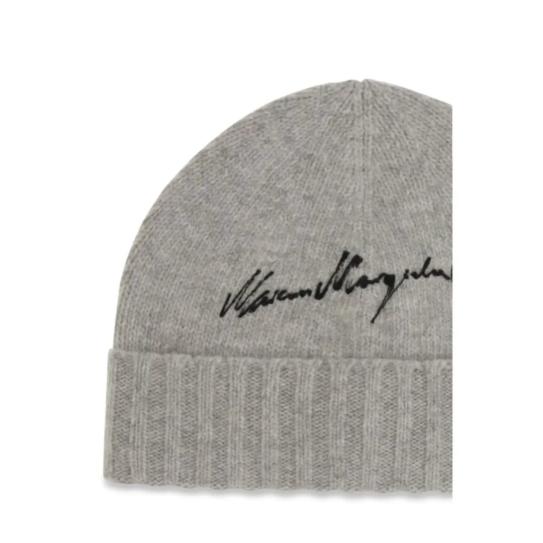 Mm6 Gray Wool Oves Aries Beanie