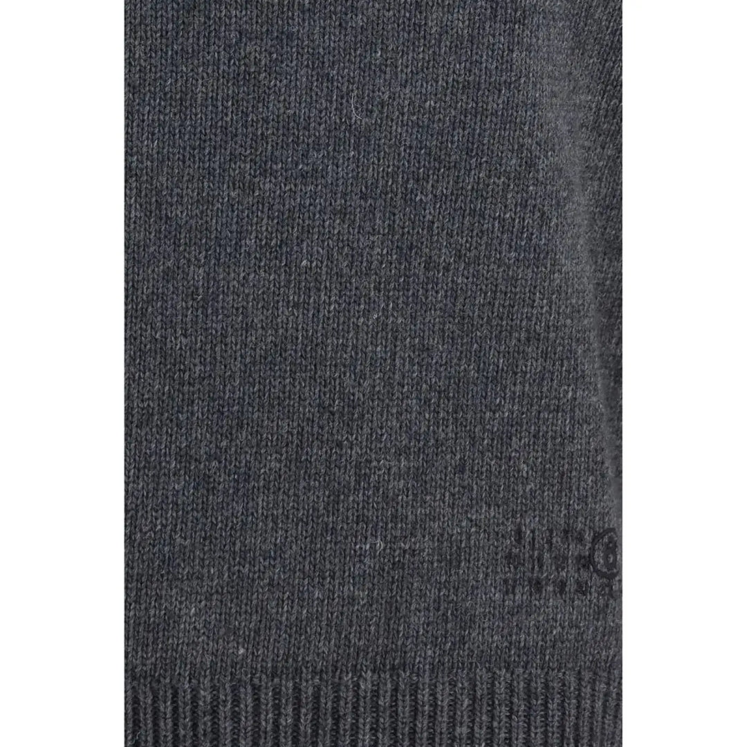 Mm6 Gray Wool Oves Aries Sweatshirt