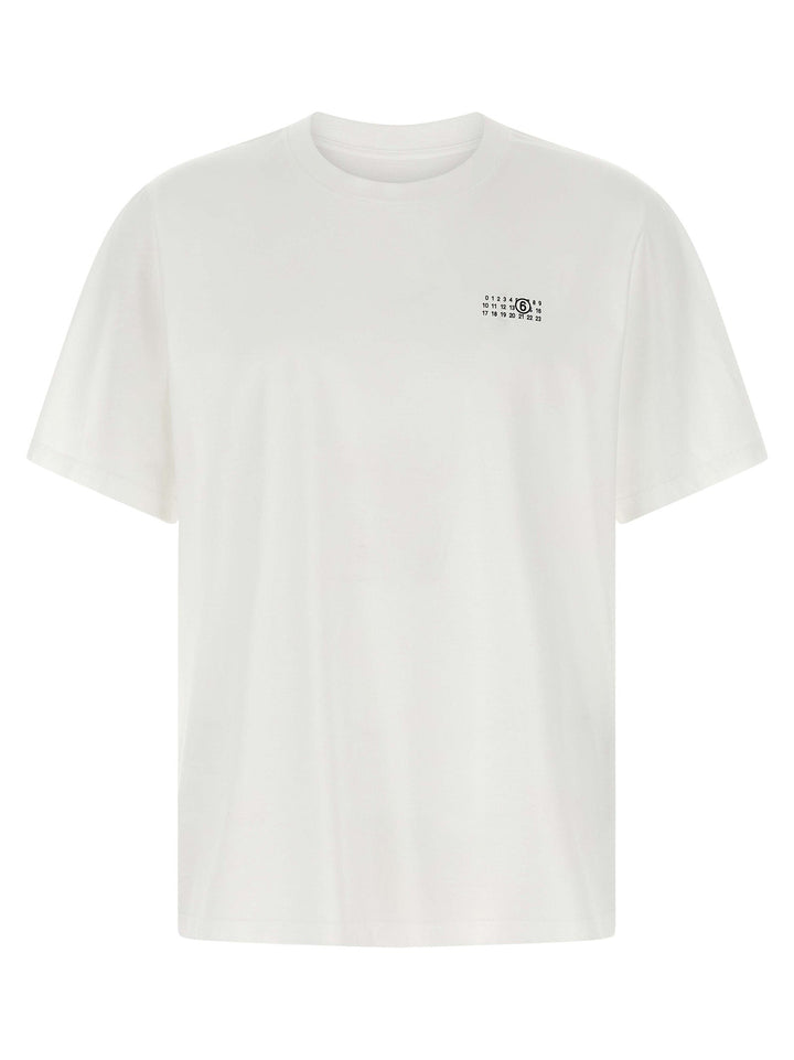 Mm6 Maison Margiela Bicolor Cotton T-shirt