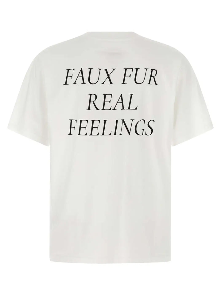 Mm6 Maison Margiela Bicolor Cotton T-shirt