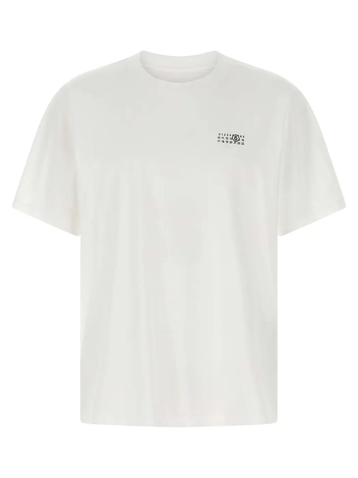 Mm6 Maison Margiela Bicolor Cotton T-shirt