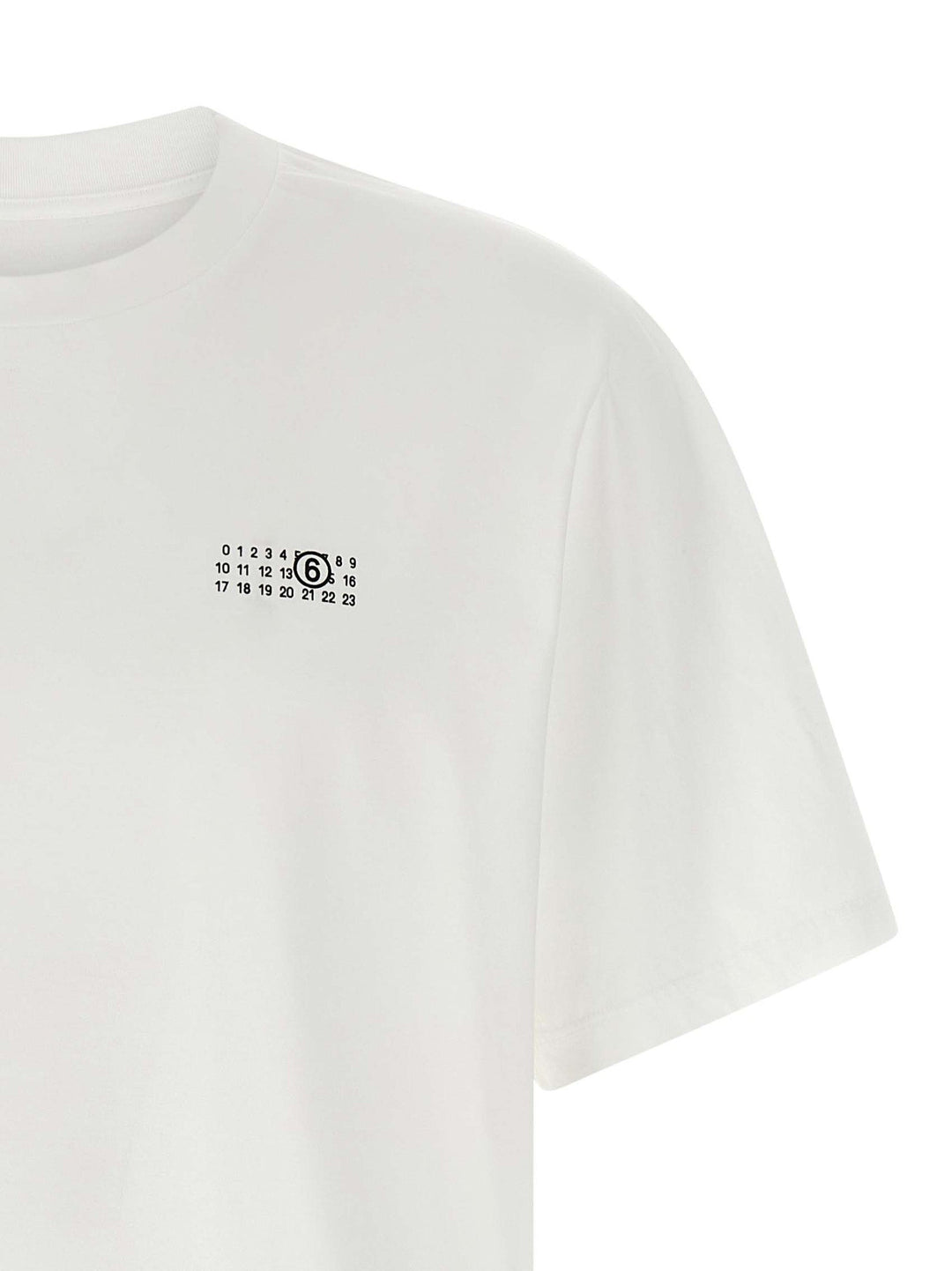 Mm6 Maison Margiela Bicolor Cotton T-shirt