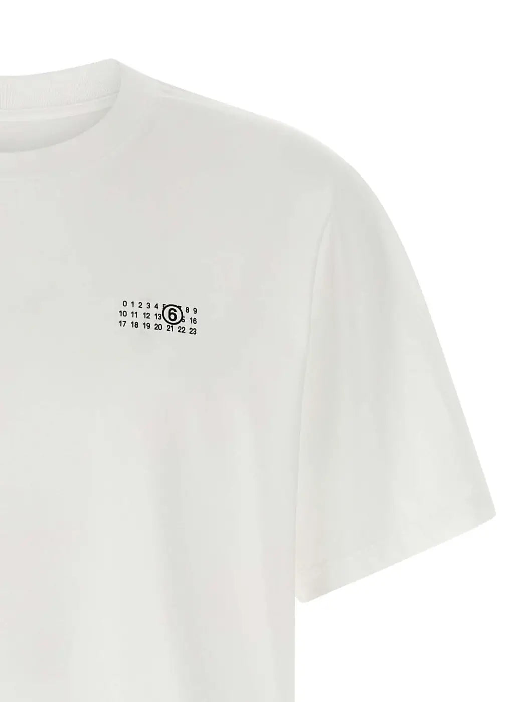 Mm6 Maison Margiela Bicolor Cotton T-shirt
