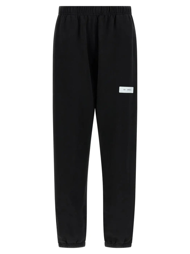 Mm6 Maison Margiela Black Cotton Joggers (workout Pants)