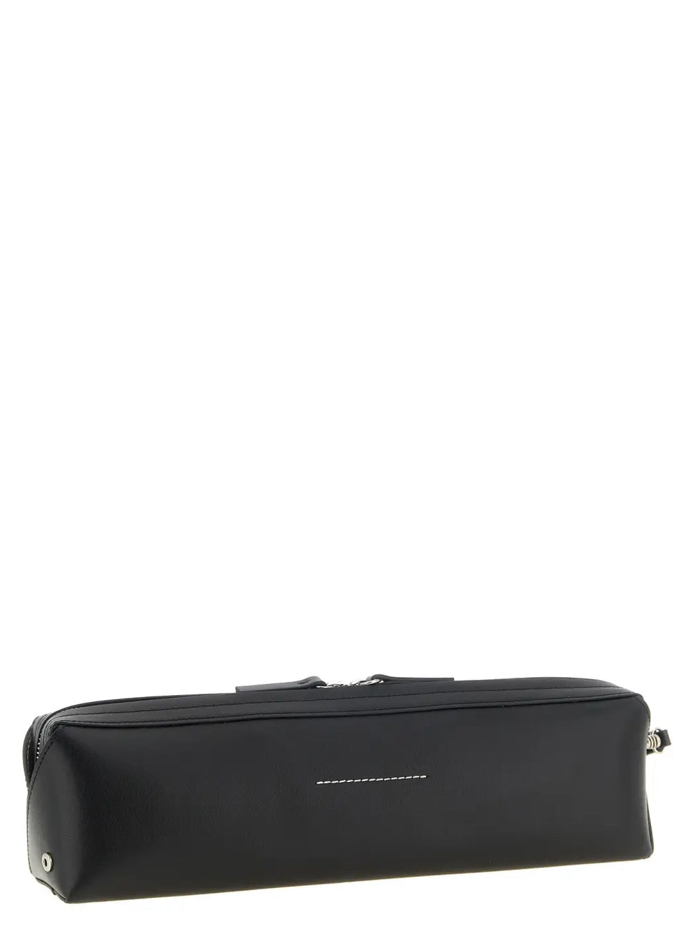 Women’s Mm6 Maison Margiela Black Cowhide Clutch Bag