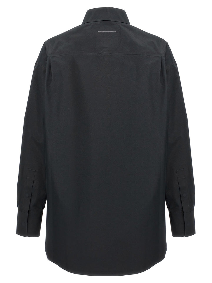 Mm6 Maison Margiela - Women’s Black Polyester Blouse