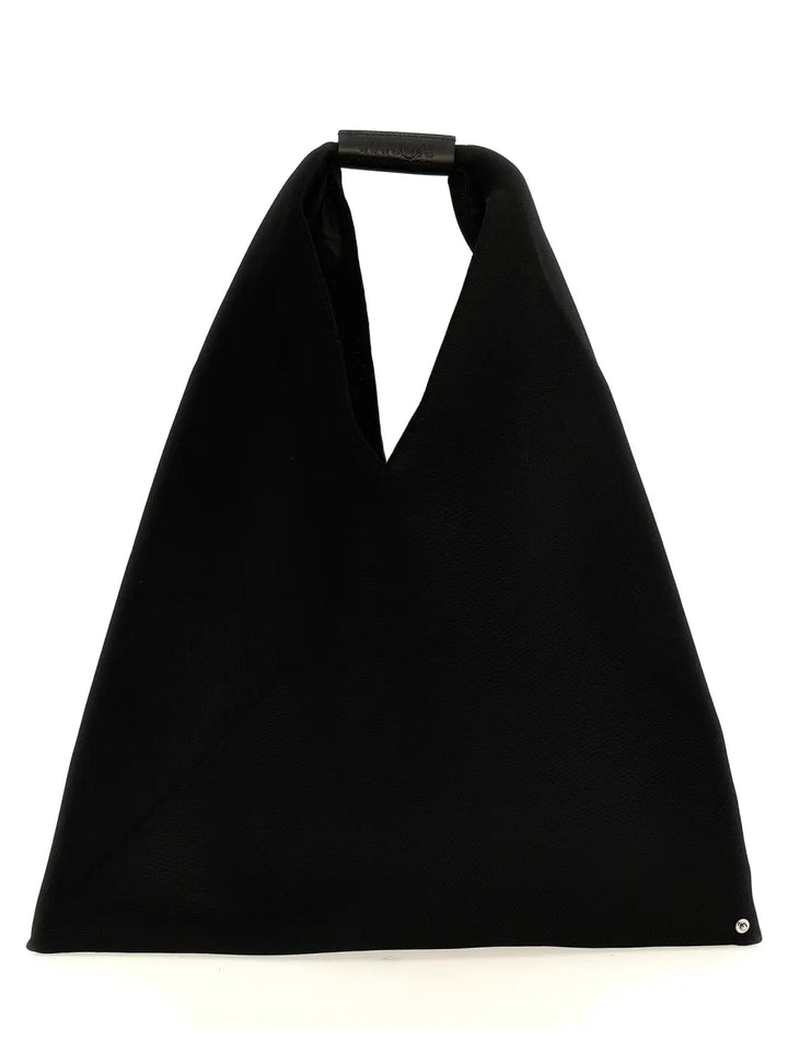 Mm6 Maison Margiela Black Polyester Shoulder Bag