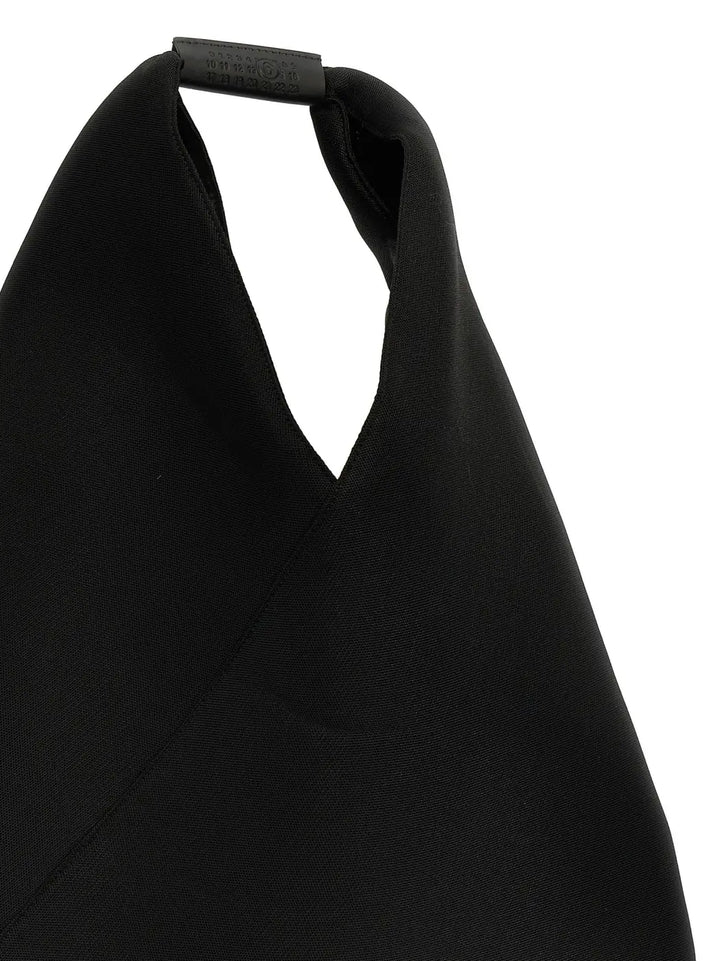Mm6 Maison Margiela Black Polyester Shoulder Bag