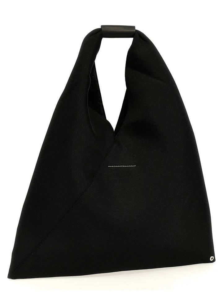 Mm6 Maison Margiela Black Polyester Shoulder Bag