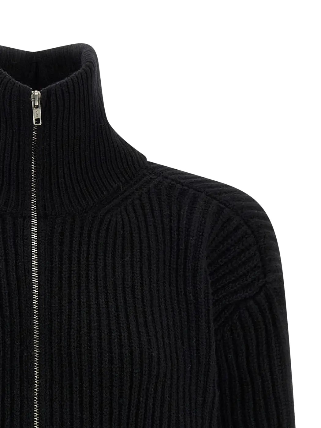 Mm6 Maison Margiela Black Wool Short Dress