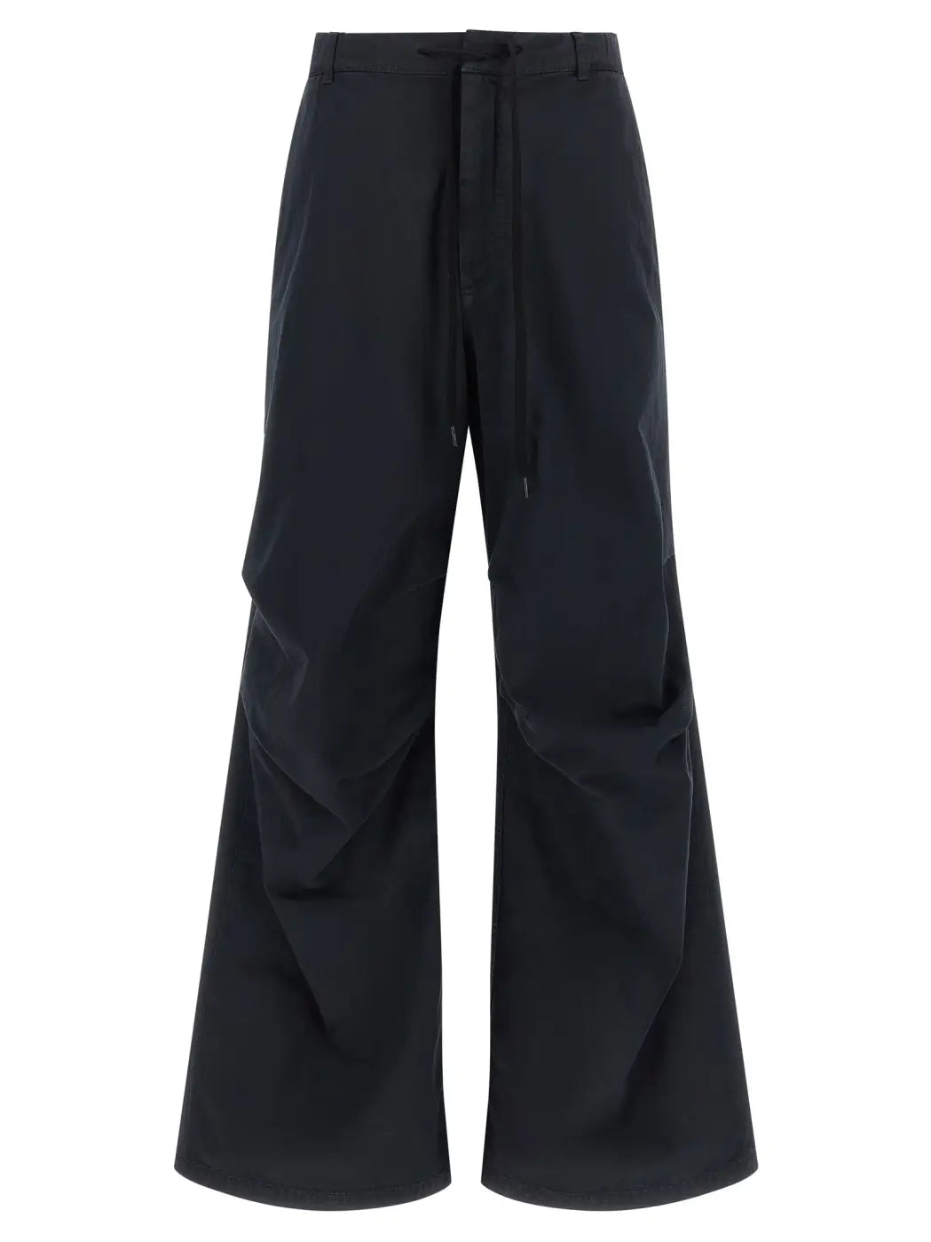 Mm6 Maison Margiela Blue Cotton Casual Pants