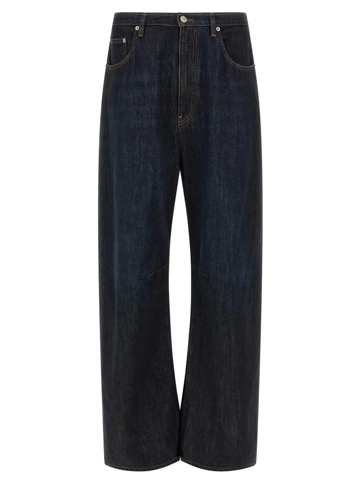 Mm6 Maison Margiela Blue Cotton Jeans Denim