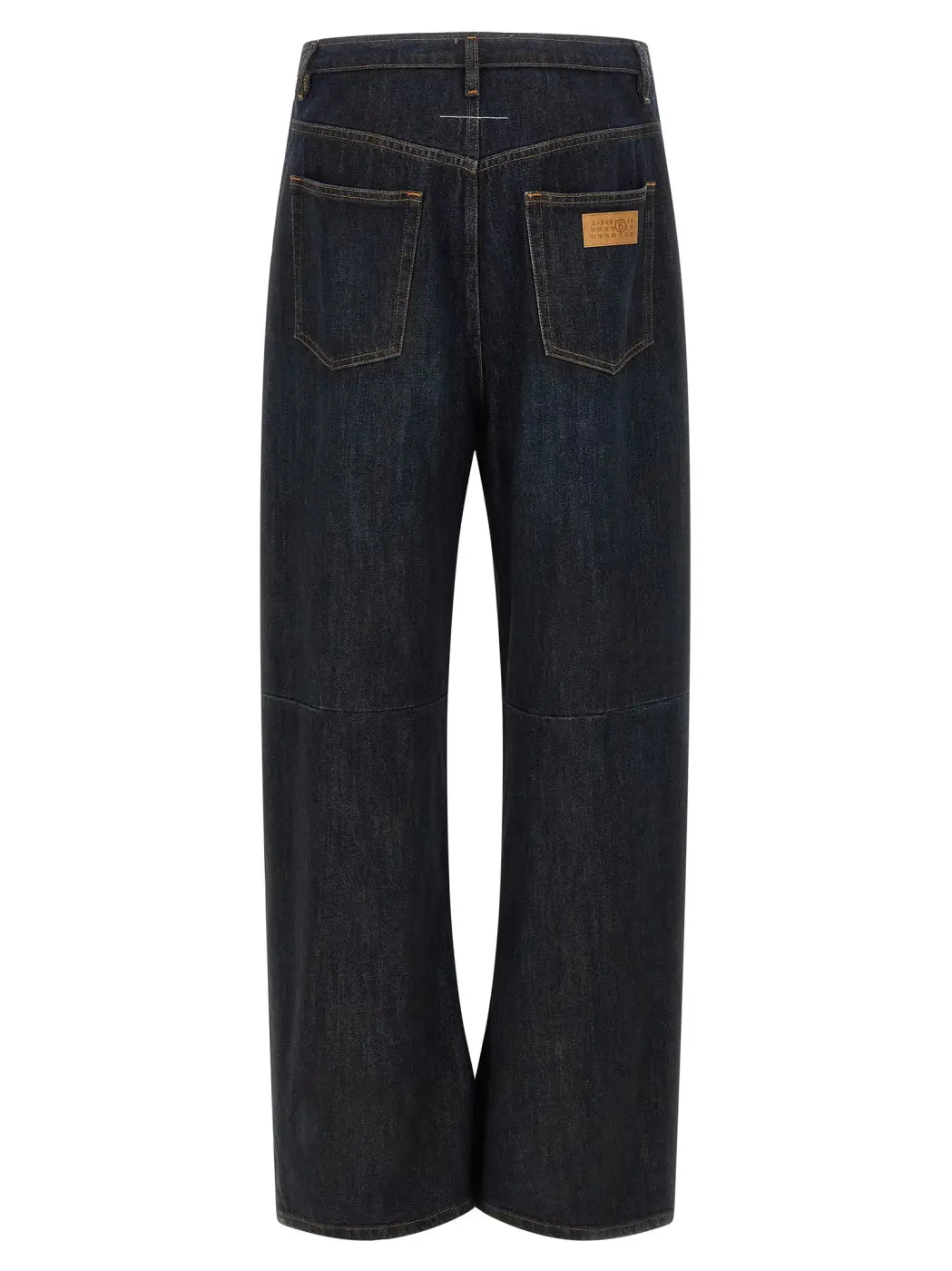 Mm6 Maison Margiela Blue Cotton Jeans Denim