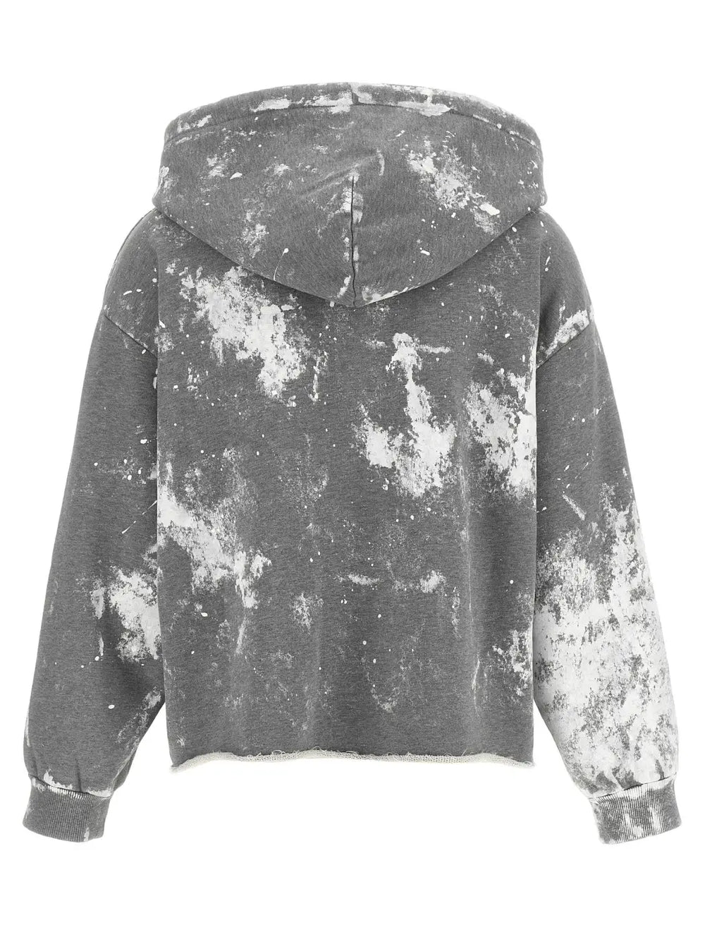 Mm6 Maison Margiela Gray Cotton Sweatshirt