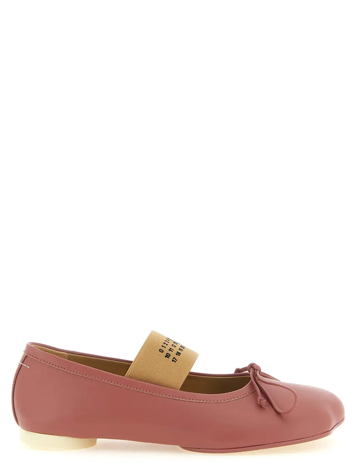 Mm6 Maison Margiela Multicolor Lambskin Ballet Flats