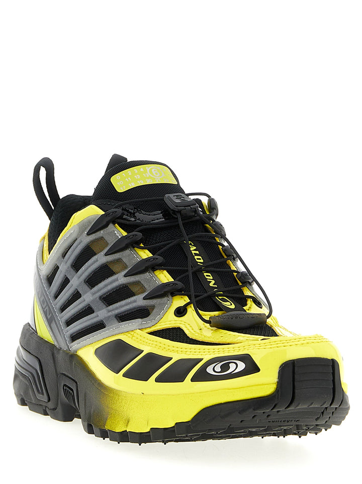 Mm6 Maison Margiela Multicolor Nylon Athletic Sneakers