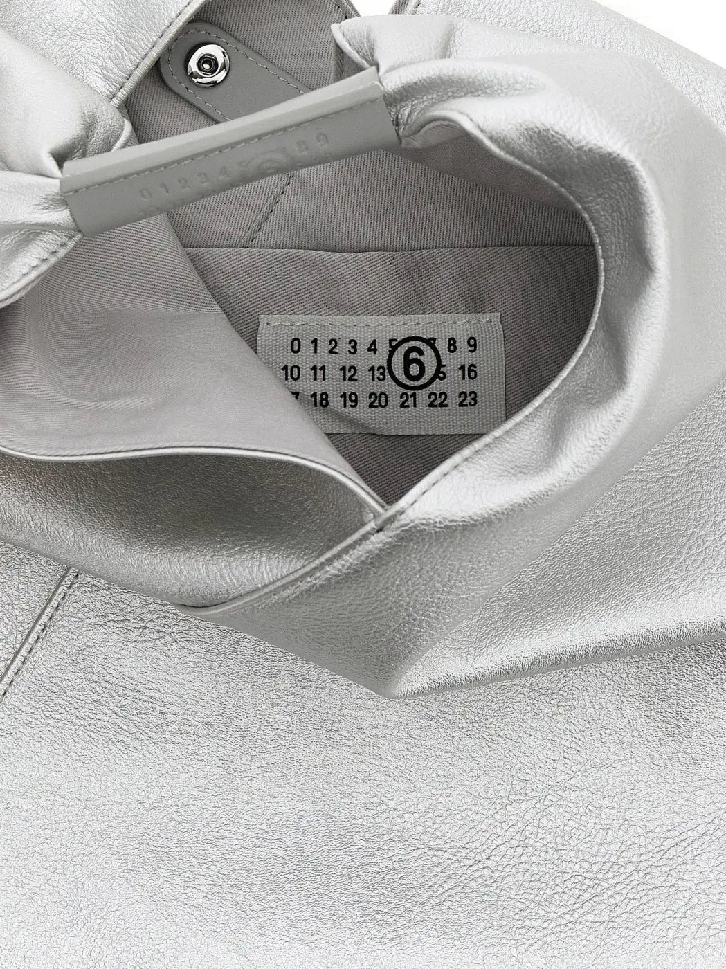 Mm6 Maison Margiela Silver Polyethylene Handbag