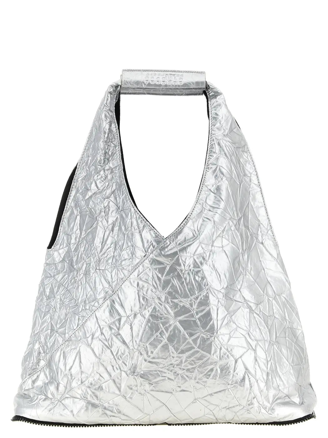Mm6 Maison Margiela Silver Polyethylene Tote Bag
