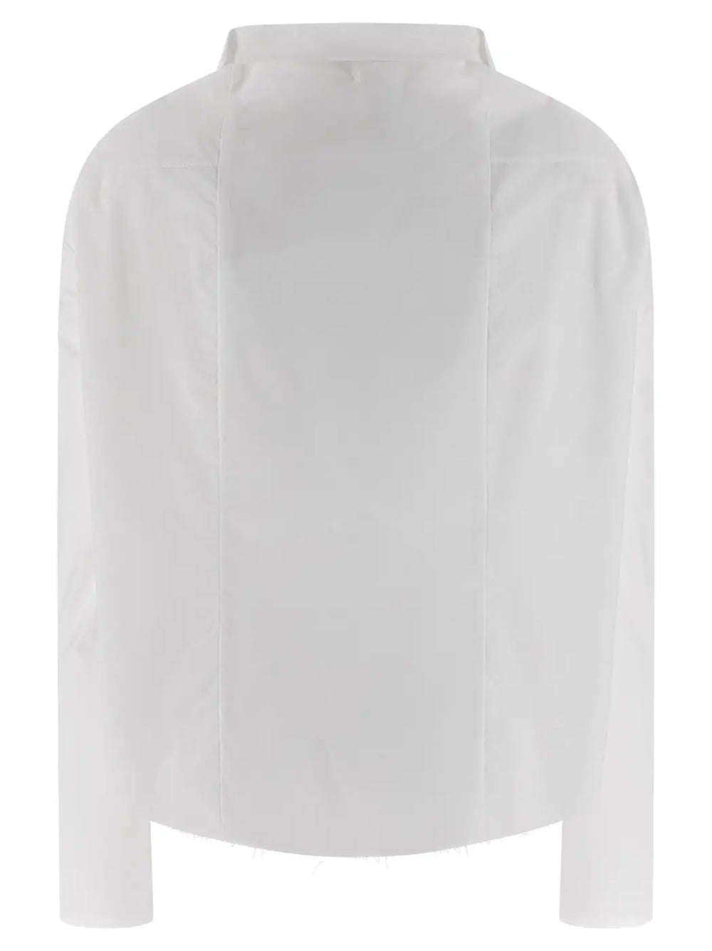 Mm6 Maison Margiela White Cotton Blouse
