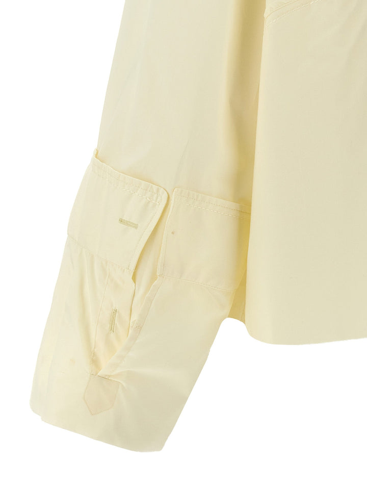 Mm6 Maison Margiela - Women’s White Cotton Blouse