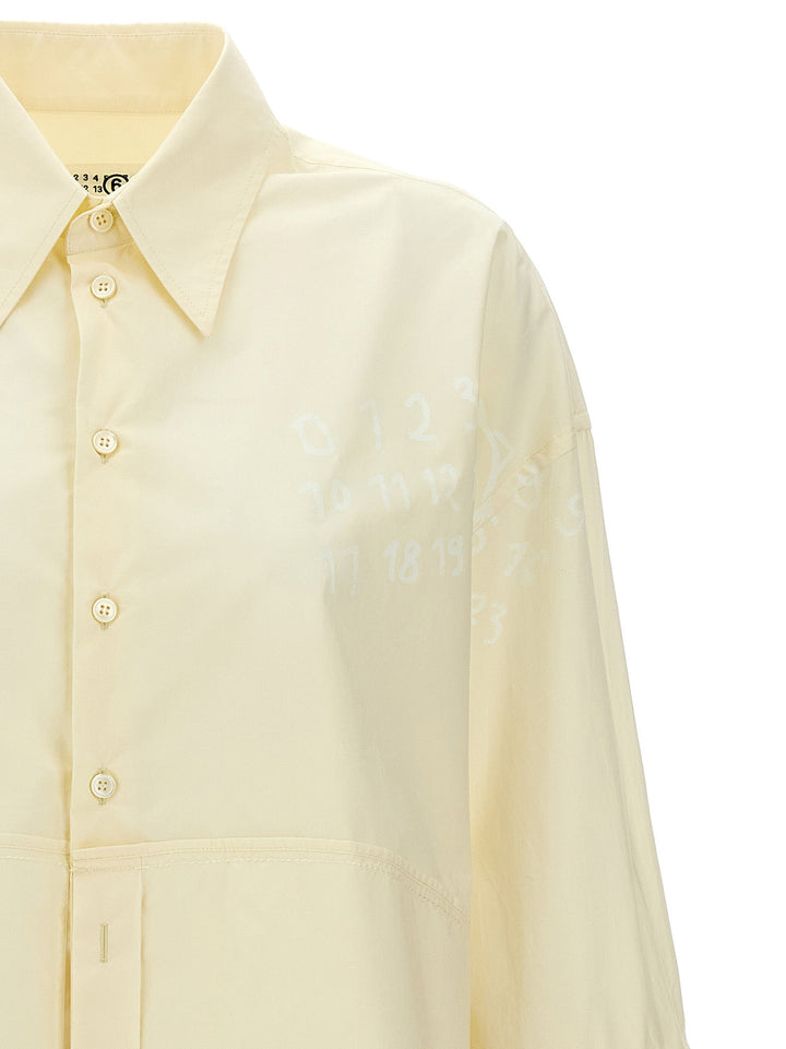 Mm6 Maison Margiela - Women’s White Cotton Blouse