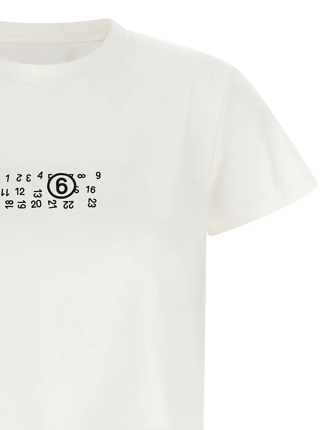 Mm6 Maison Margiela White Cotton T-shirt