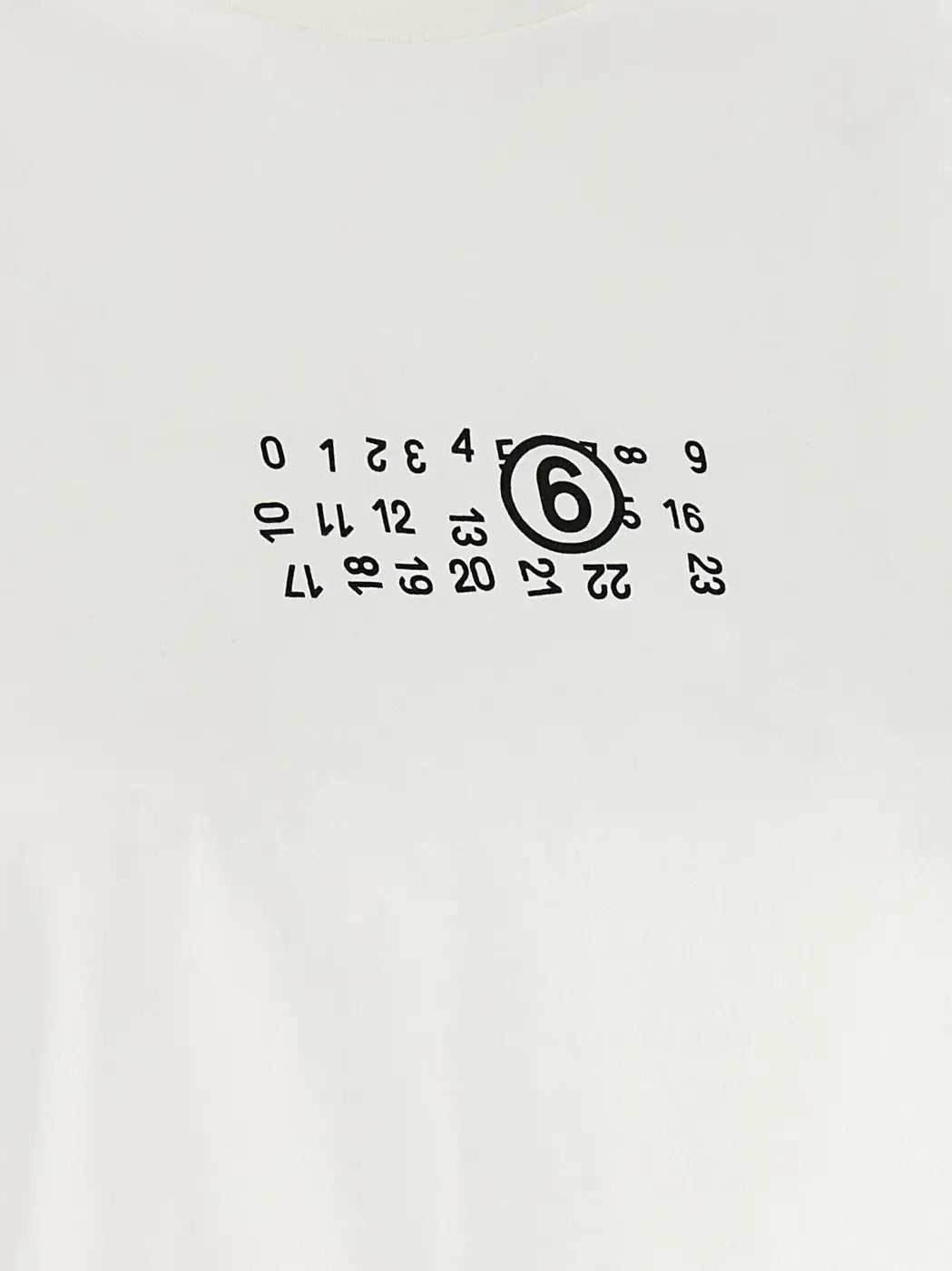 Mm6 Maison Margiela White Cotton T-shirt