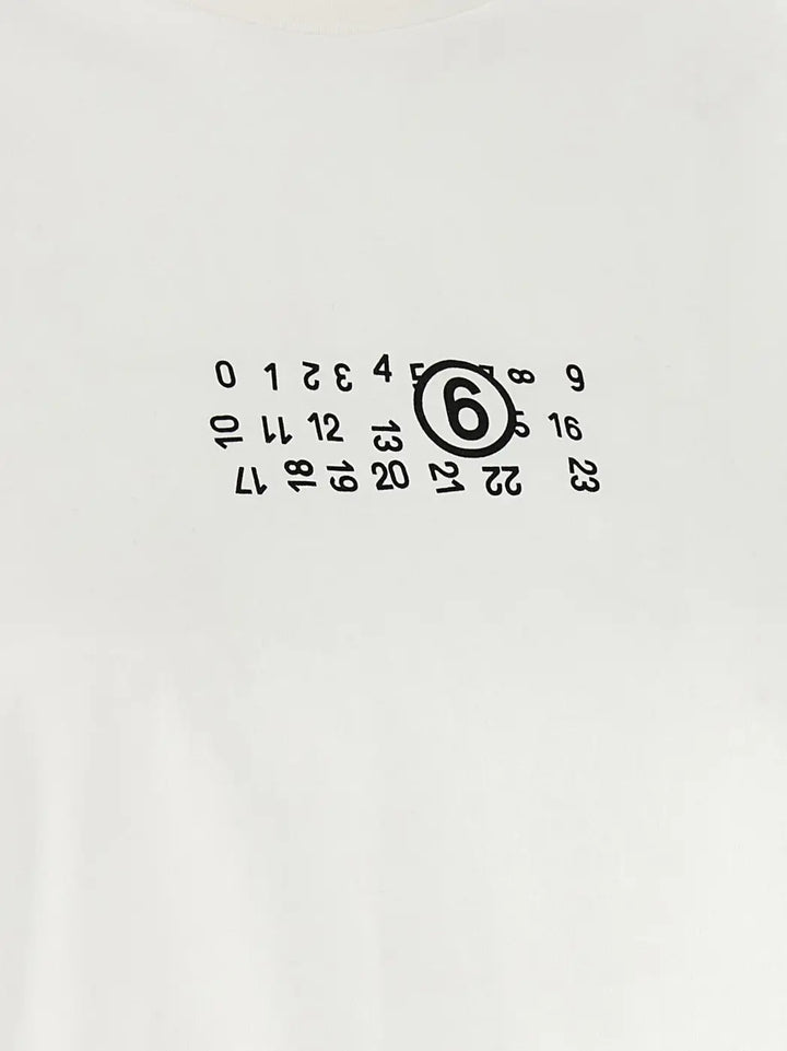 Mm6 Maison Margiela White Cotton T-shirt