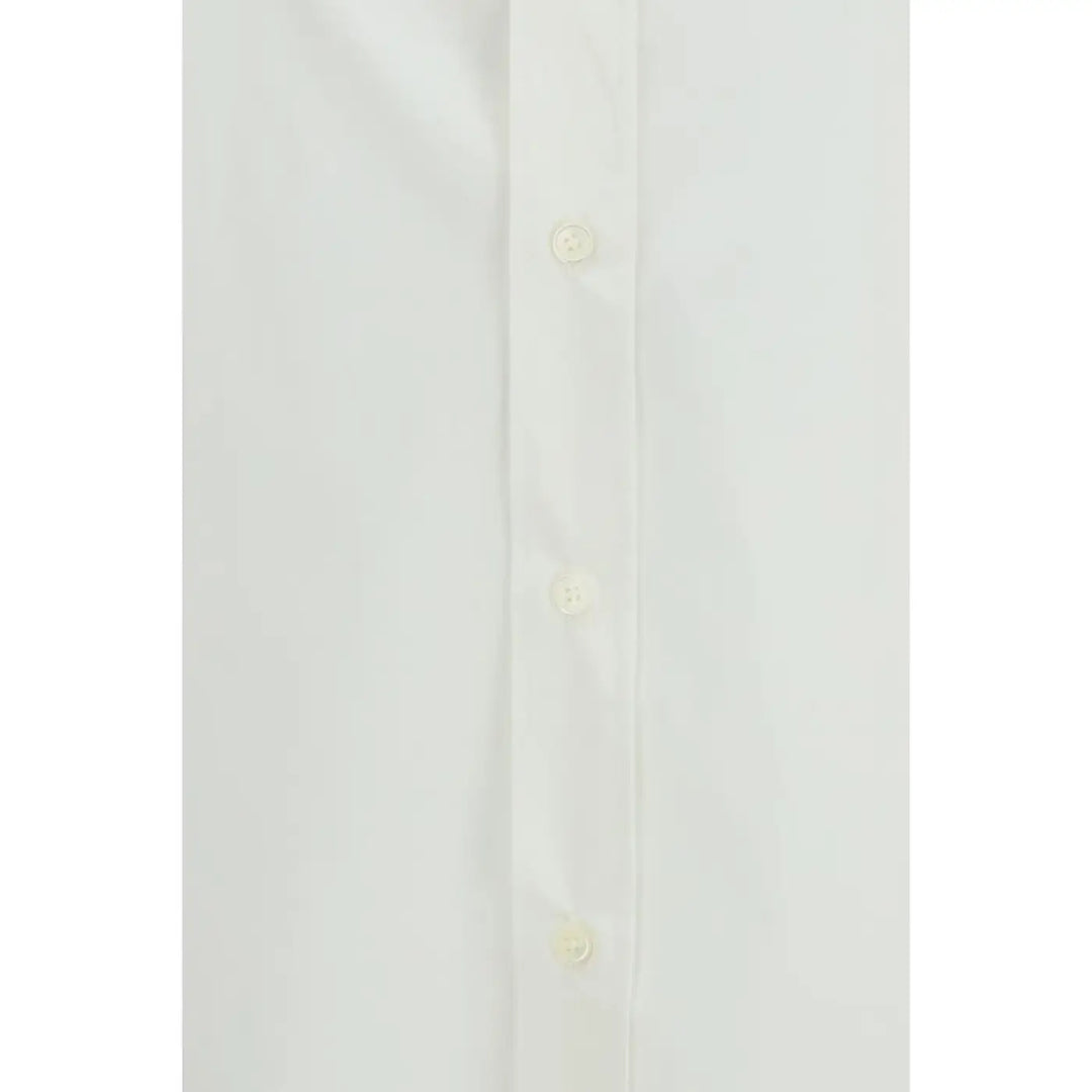 MM6 White Cotton Dress Shirt