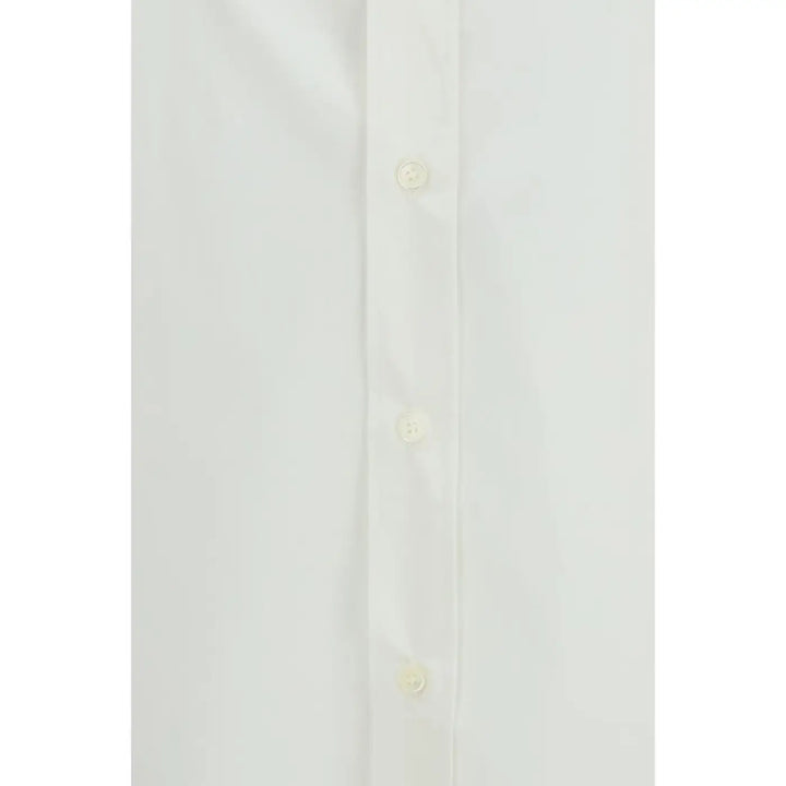 MM6 White Cotton Dress Shirt