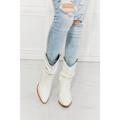 Step into Style with Scrunch Design Cowboy Boots Shoes Sneakers Trendsi