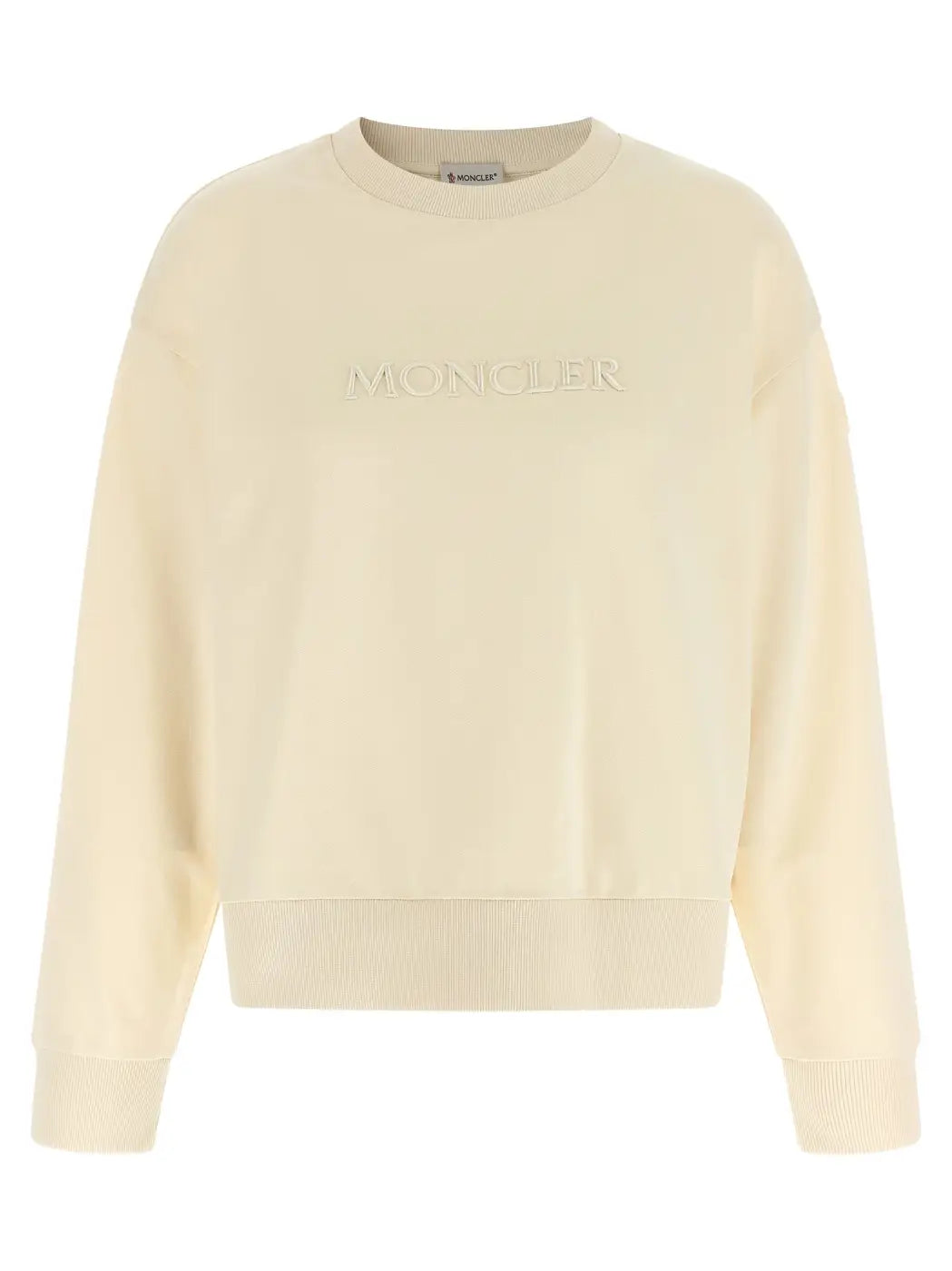 Moncler Beige Cotton Sweatshirt