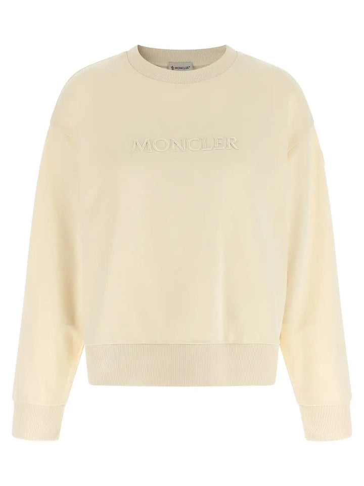 Moncler Beige Cotton Sweatshirt
