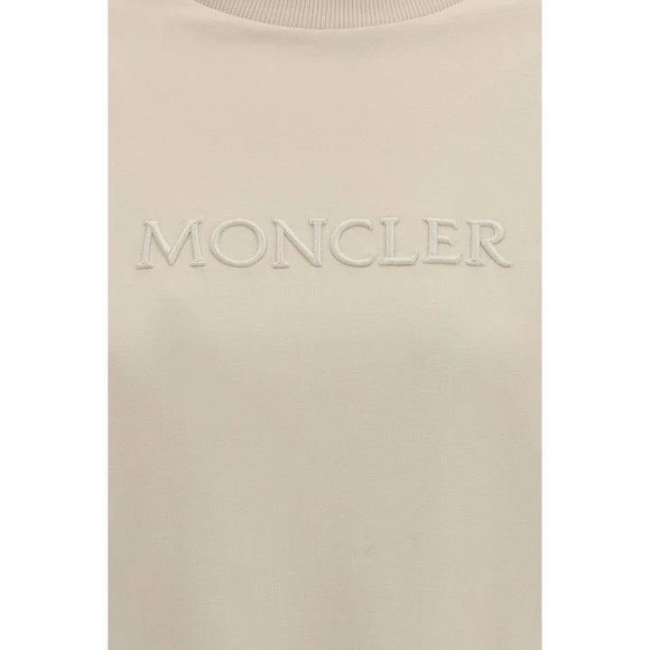 Moncler Beige Cotton Sweatshirt