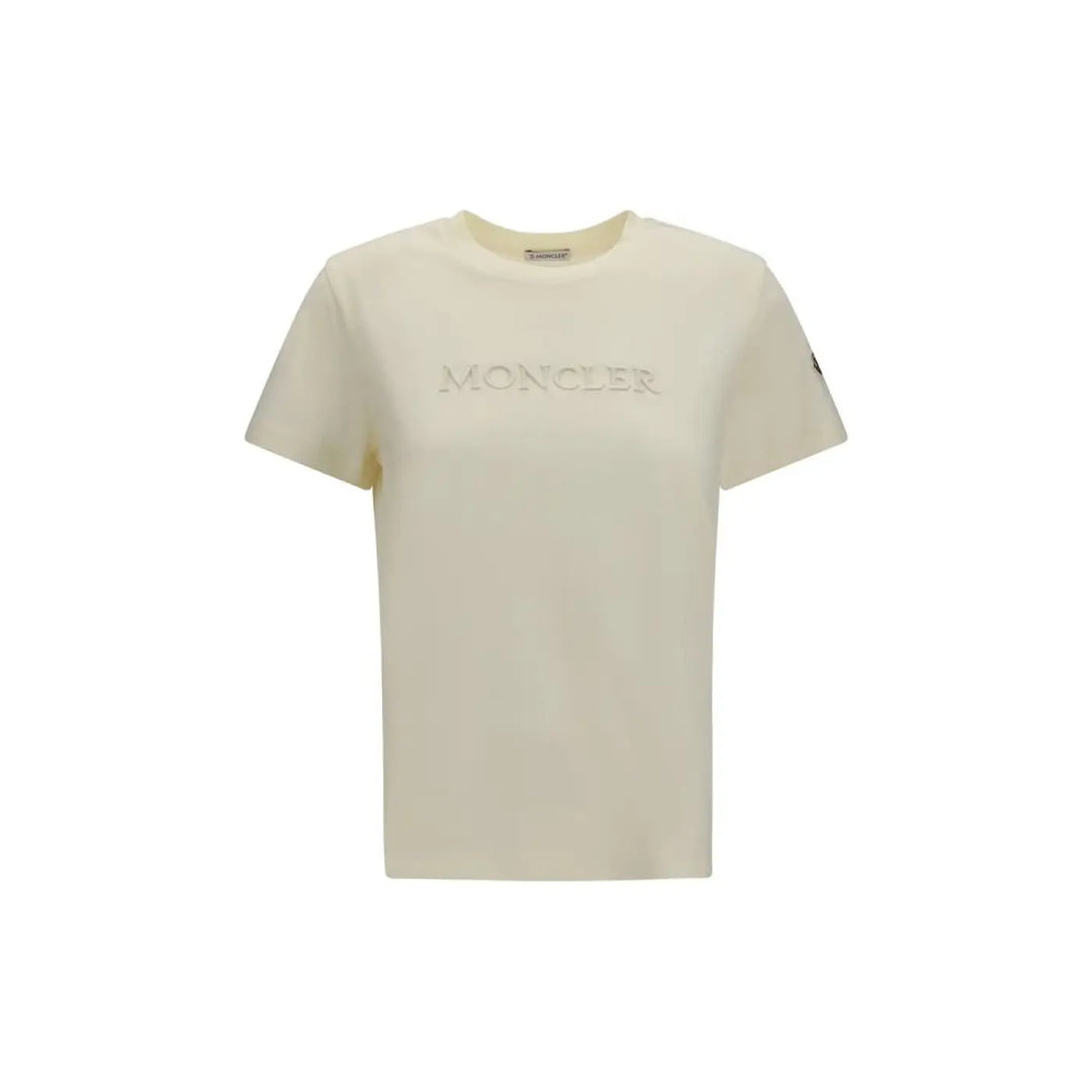 Moncler Beige Cotton T-shirt